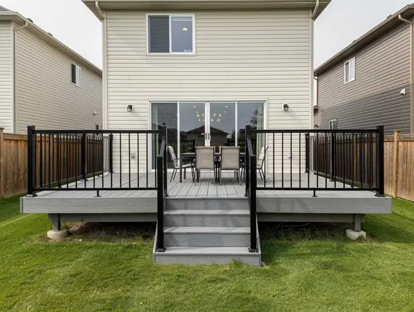 Composite Deck — rendered mockup