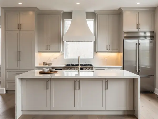 Custom Chef Kitchen — rendered mockup