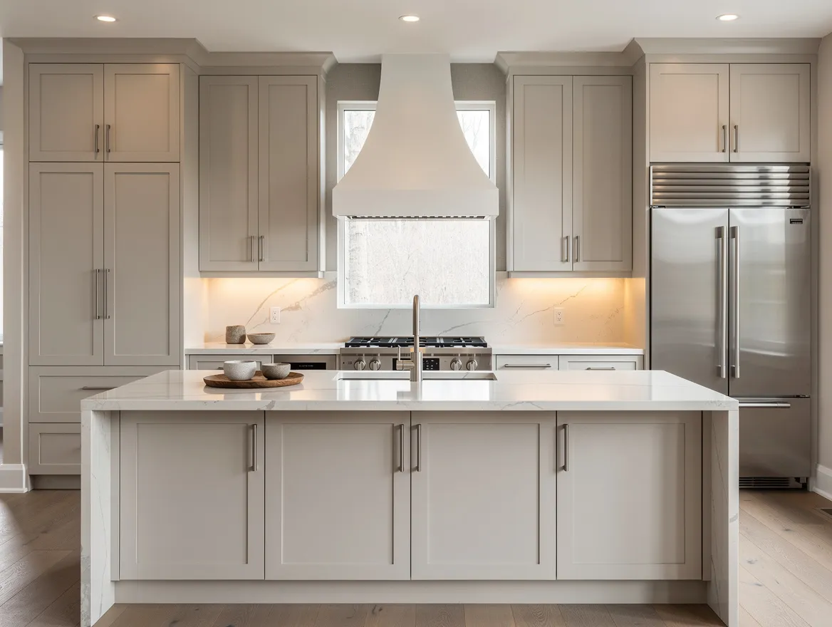 Custom Chef Kitchen — pre-rendered mockup