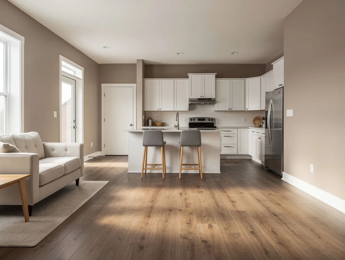 Whole-Home Interior Repaint — pre-rendered mockup